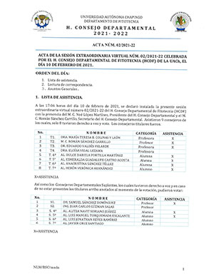 Acta de Consejo 2