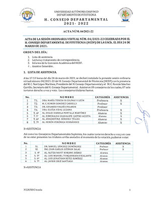Acta de Consejo 4
