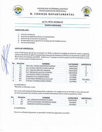 Acta de Consejo 03 24-25