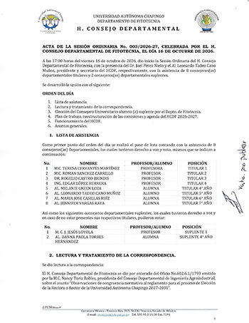 Acta de Consejo 3 26-27